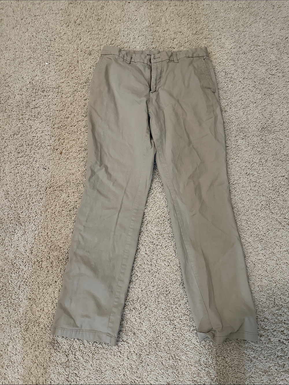 Old Navy Men's Tan Chinos - Straight Fit